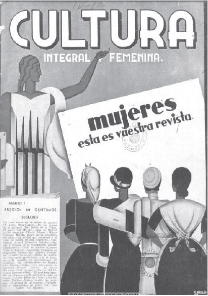 Portada Cultura Integral y Femenina. Número 2 (15-II-1933)