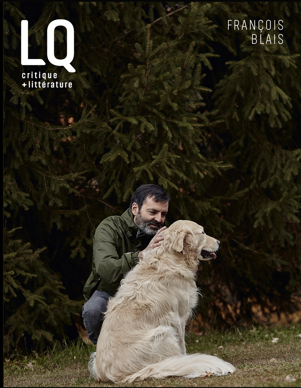 Couverture du numéro 176 (hiver 2019) de Lettres québécoises. Photographie de Bruno Guérin reproduite avec l’aimable autorisation de Lettres québécoises.